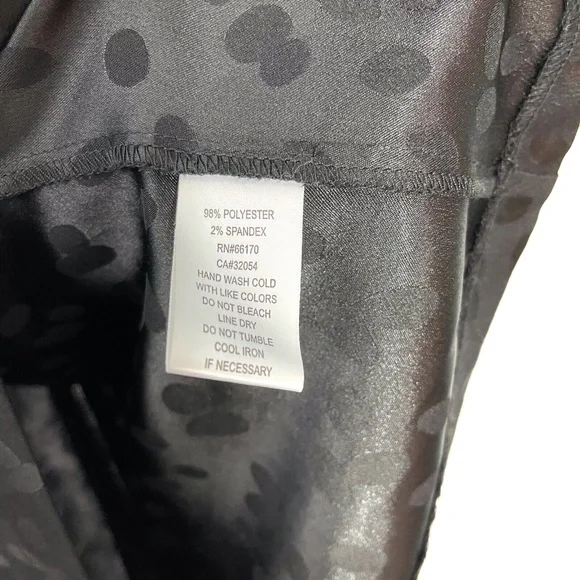 Reformed Women’s Small Black Polka Dot Print One Shoulder Dress Urban Outfitters - Picture 5 of 8